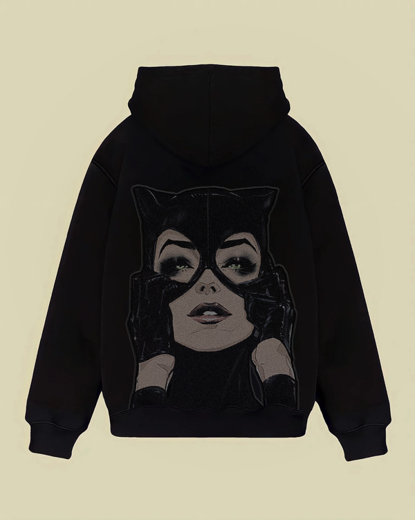 CATWOMAN HANDCRAFTED HEAVYWEIGHT HOODIE